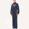 Pantalones de acetato Valentino con parche VLogo Pantalones de acetato Valentino con parche VLogo