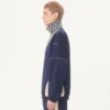 Sudadera Valentino de acetato con cremallera y estampado «Toute La V» incrustado Sudadera Valentino de acetato con cremallera y estampado «Toute La V» incrustado