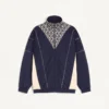 Sudadera Valentino de acetato con cremallera y estampado «Toute La V» incrustado Sudadera Valentino de acetato con cremallera y estampado «Toute La V» incrustado