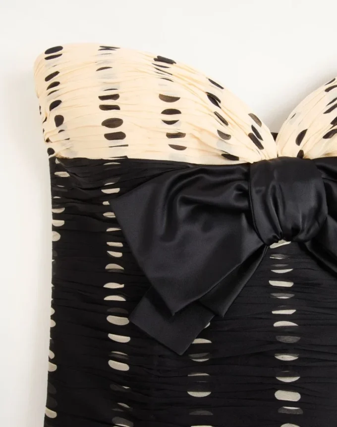 Top de gasa con estampado Plusdepois