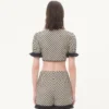 Top de popelín con estampado Plus De Pois Top de popelín con estampado Plus De Pois