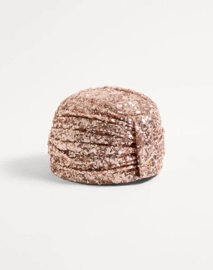 Turbante con lentejuelas