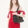 Vestido corto de gasa