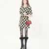 Vestido Damier Tweed Vestido Damier Tweed
