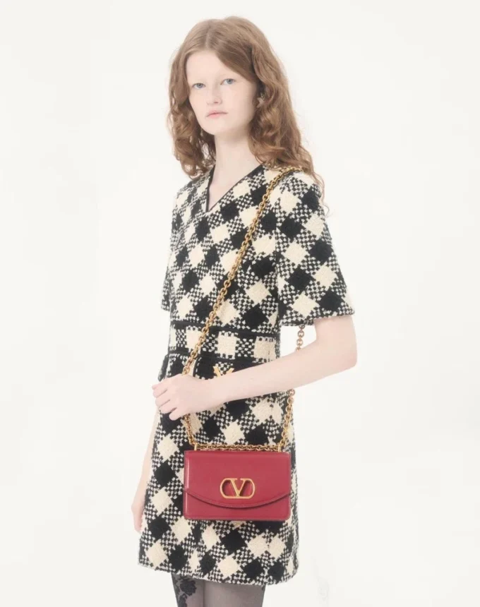Vestido Damier Tweed Vestido Damier Tweed