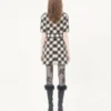 Vestido Damier Tweed Vestido Damier Tweed