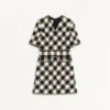 Vestido Damier Tweed Vestido Damier Tweed