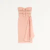 Vestido de crepé de gasa Vestido de crepé de gasa