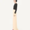 Vestido largo Cady Couture con plumas Vestido largo Cady Couture con plumas