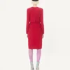 Vestido midi bordado Cady Couture Vestido midi bordado Cady Couture