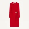 Vestido midi bordado Cady Couture Vestido midi bordado Cady Couture