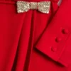 Vestido midi bordado Cady Couture Vestido midi bordado Cady Couture
