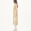 Vestido midi Illusione de tul bordado Vestido midi Illusione de tul bordado