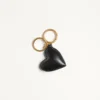 VG Coeur De Chat Colgante para bolso con llavero en napa, cuentas y cristales VG Coeur De Chat Colgante para bolso con llavero en napa, cuentas y cristales