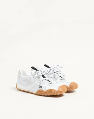 Zapatillas Amphibia de piel de becerro engomada y piel serrada