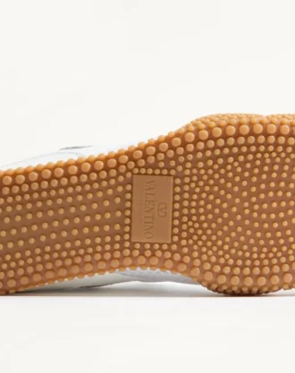 Zapatillas Amphibia de piel de becerro engomada y piel serrada