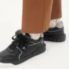 Zapatillas bajas de napa con un tachón Zapatillas bajas de napa con un tachón