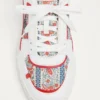 Zapatillas bajas Freedots de piel de becerro y tejido Voyage Imaginaire Zapatillas bajas Freedots de piel de becerro y tejido Voyage Imaginaire