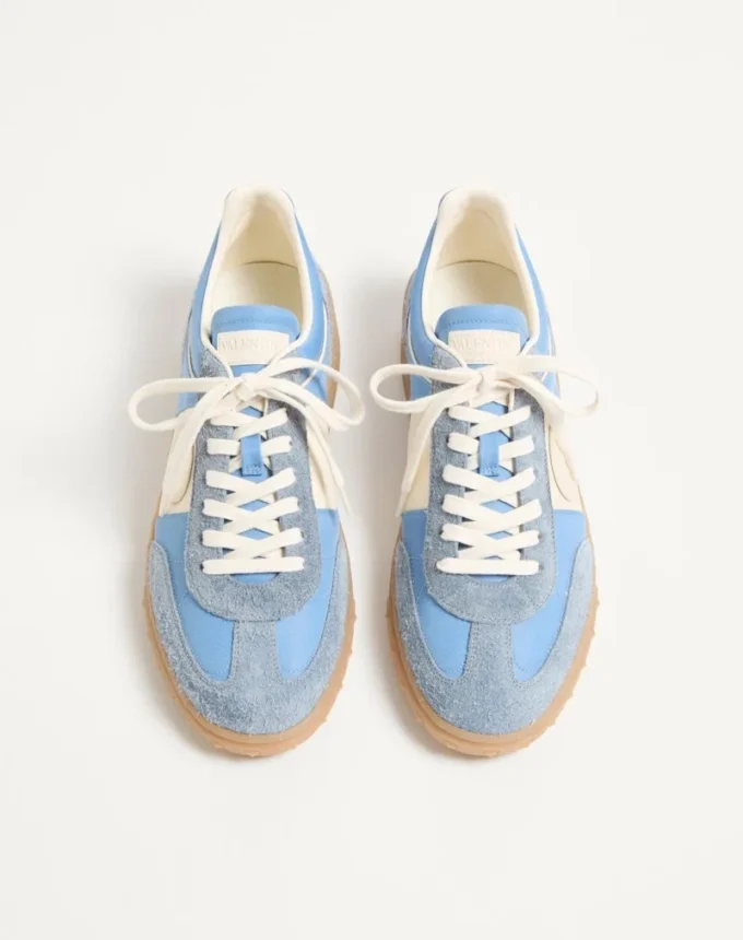 Zapatillas bajas Upvillage en piel crust y nailon Zapatillas bajas Upvillage en piel crust y nailon