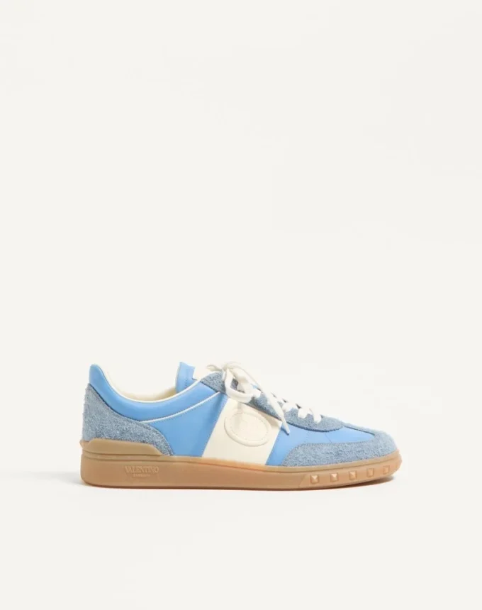 Zapatillas bajas Upvillage en piel crust y nailon Zapatillas bajas Upvillage en piel crust y nailon