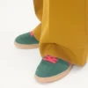 Zapatillas bajas Upvillage en piel serrada y piel de becerro napa Zapatillas bajas Upvillage en piel serrada y piel de becerro napa