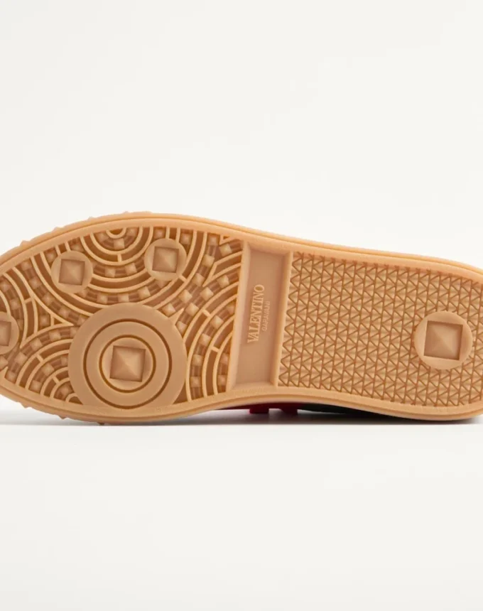 Zapatillas bajas Upvillage en piel serrada y piel de becerro napa Zapatillas bajas Upvillage en piel serrada y piel de becerro napa