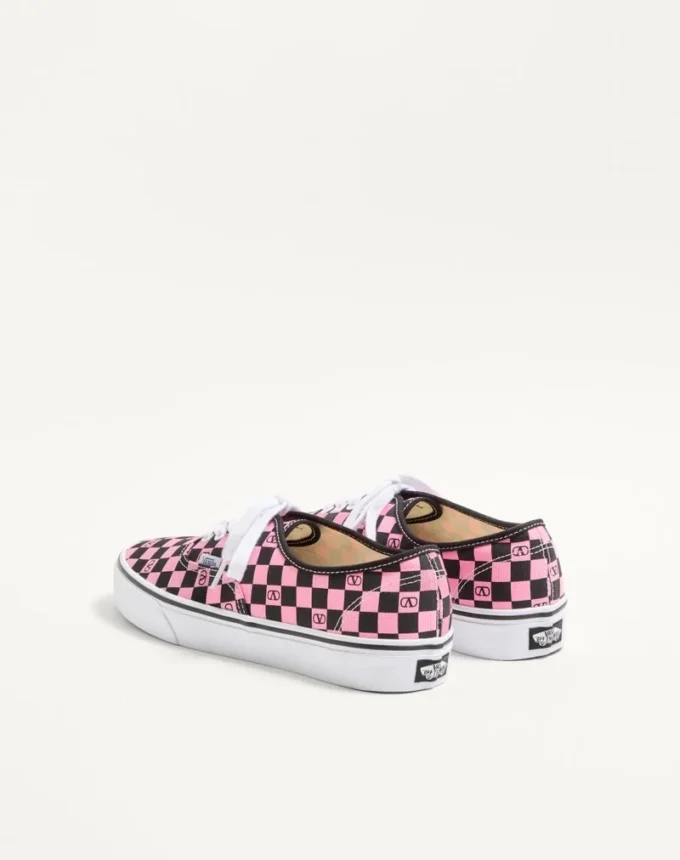 Zapatillas bajas Valentino Garavani y Vans de tela con estampado de damero VLogo Zapatillas bajas Valentino Garavani y Vans de tela con estampado de damero VLogo