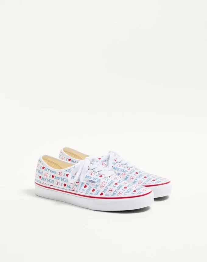 Zapatillas bajas Valentino Garavani y Vans en tejido con estampado Valentino Vans Love Zapatillas bajas Valentino Garavani y Vans en tejido con estampado Valentino Vans Love