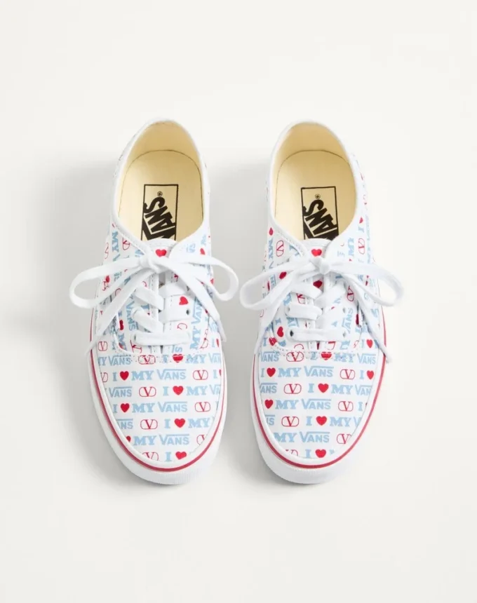 Zapatillas bajas Valentino Garavani y Vans en tejido con estampado Valentino Vans Love Zapatillas bajas Valentino Garavani y Vans en tejido con estampado Valentino Vans Love