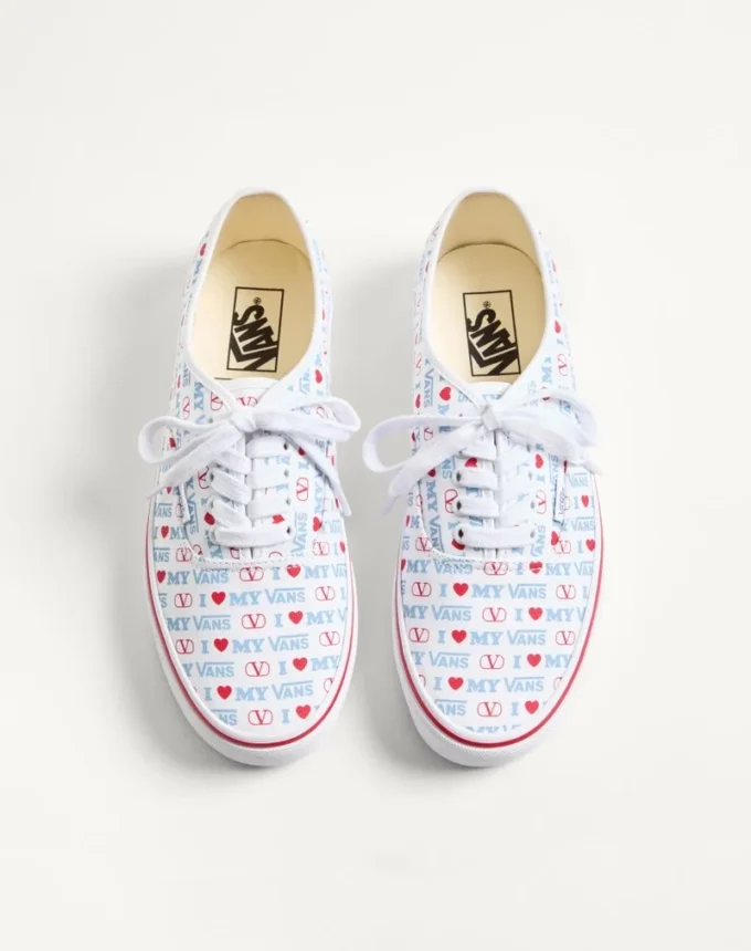 Zapatillas bajas Valentino Garavani y Vans en tejido con estampado Valentino Vans Love Zapatillas bajas Valentino Garavani y Vans en tejido con estampado Valentino Vans Love