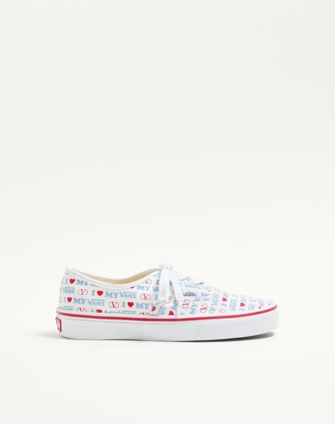 Zapatillas bajas Valentino Garavani y Vans en tejido con estampado Valentino Vans Love Zapatillas bajas Valentino Garavani y Vans en tejido con estampado Valentino Vans Love
