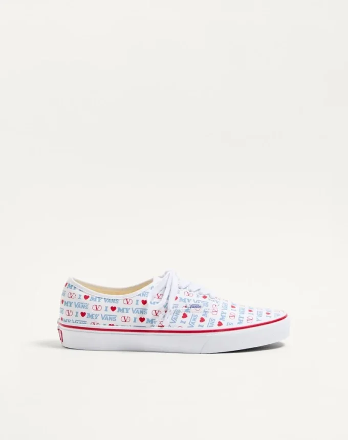 Zapatillas bajas Valentino Garavani y Vans en tejido con estampado Valentino Vans Love Zapatillas bajas Valentino Garavani y Vans en tejido con estampado Valentino Vans Love