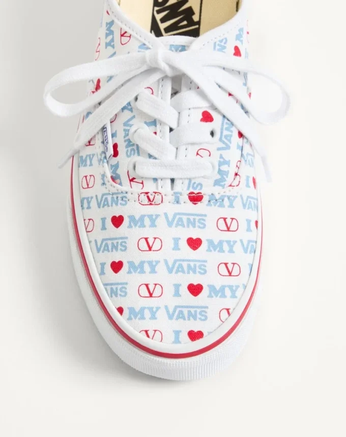 Zapatillas bajas Valentino Garavani y Vans en tejido con estampado Valentino Vans Love Zapatillas bajas Valentino Garavani y Vans en tejido con estampado Valentino Vans Love