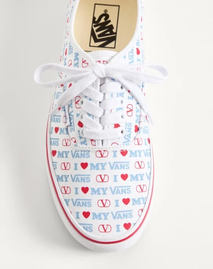 Zapatillas bajas Valentino Garavani y Vans en tejido con estampado Valentino Vans Love Zapatillas bajas Valentino Garavani y Vans en tejido con estampado Valentino Vans Love