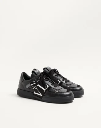 Zapatillas bajas Vl7N de piel de becerro con bandas
