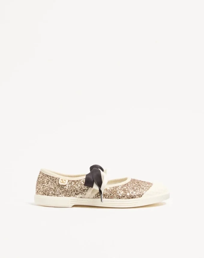 Zapatillas Bay By Bay Ballerina en tejido brillante