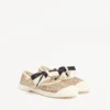 Zapatillas Bay By Bay Ballerina en tejido brillante