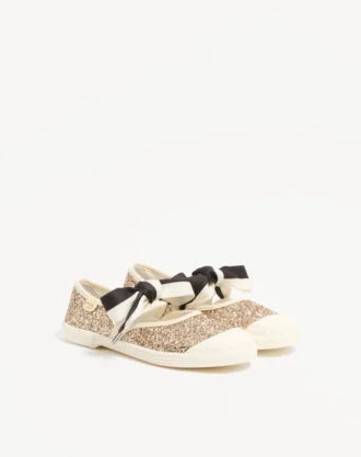 Zapatillas Bay By Bay Ballerina en tejido brillante