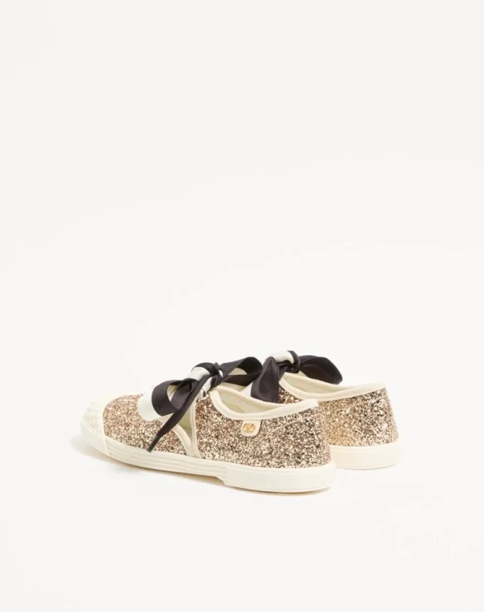 Zapatillas Bay By Bay Ballerina en tejido brillante