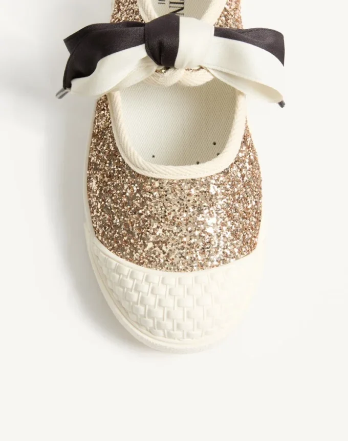 Zapatillas Bay By Bay Ballerina en tejido brillante
