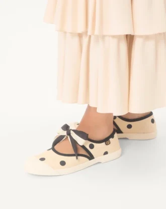 Zapatillas de ballet Bay By Bay en tejido moiré Plus de Pois