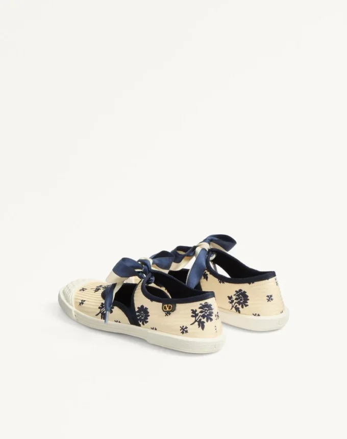 Zapatillas de ballet Bay By Bay en tejido Papier Floral Zapatillas de ballet Bay By Bay en tejido Papier Floral