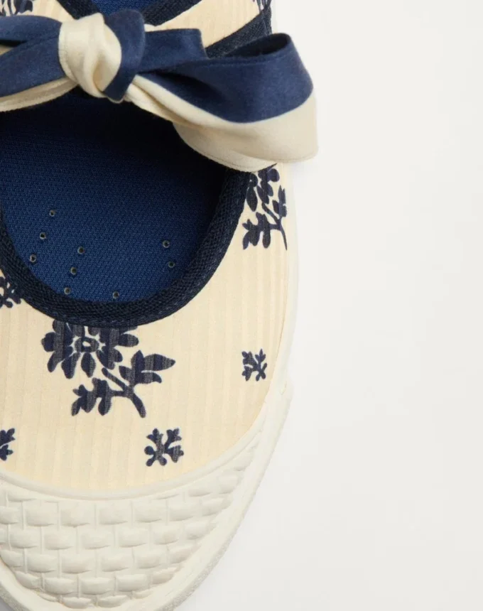 Zapatillas de ballet Bay By Bay en tejido Papier Floral Zapatillas de ballet Bay By Bay en tejido Papier Floral