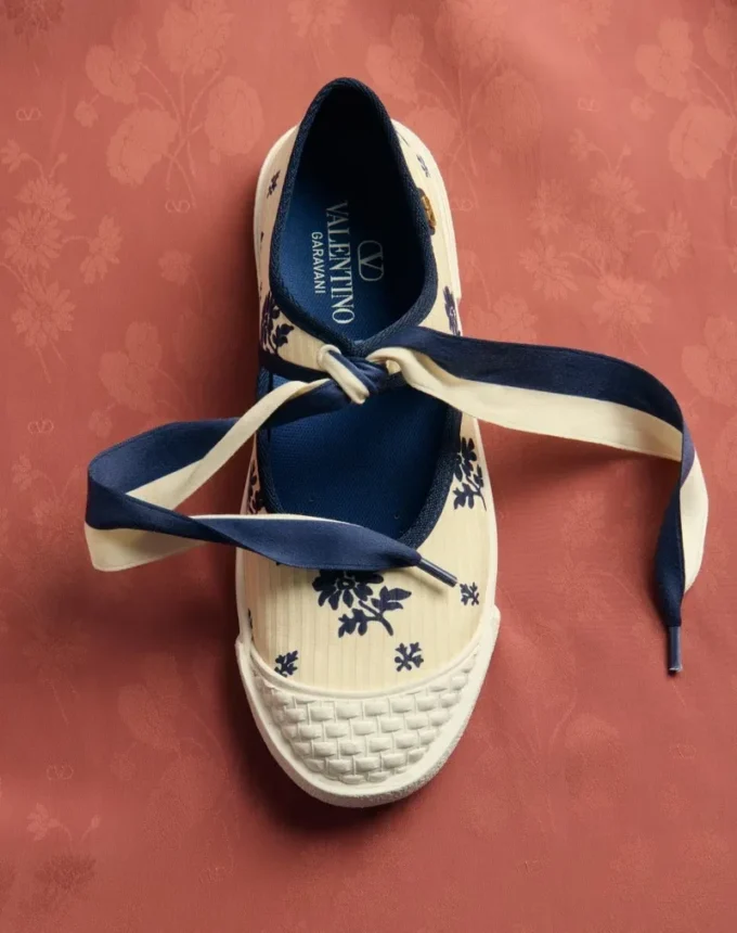Zapatillas de ballet Bay By Bay en tejido Papier Floral Zapatillas de ballet Bay By Bay en tejido Papier Floral