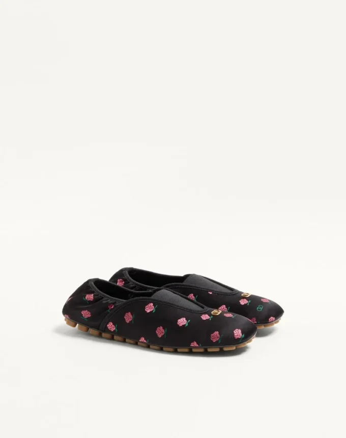 Zapatillas Rhytmika en tejido jacquard rosa