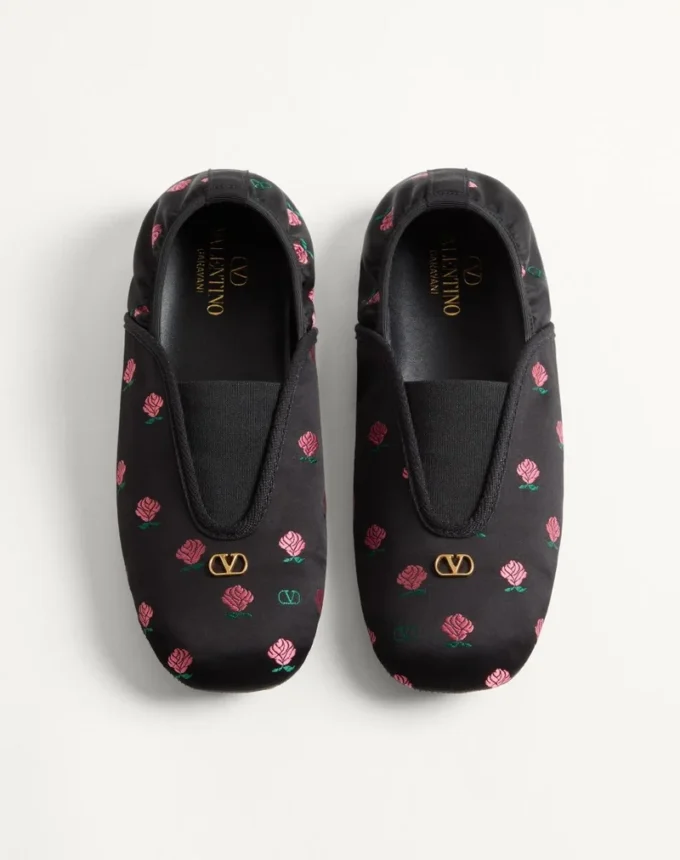 Zapatillas Rhytmika en tejido jacquard rosa