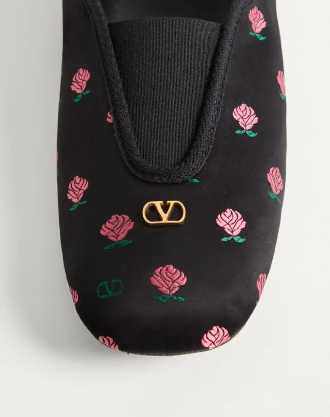 Zapatillas Rhytmika en tejido jacquard rosa