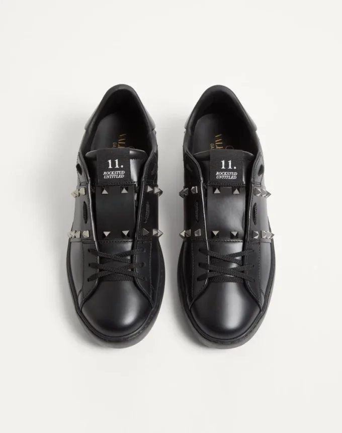 Zapatillas Rockstud Untitled en piel de becerro Zapatillas Rockstud Untitled en piel de becerro