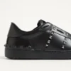Zapatillas Rockstud Untitled en piel de becerro Zapatillas Rockstud Untitled en piel de becerro