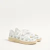 Zapatillas Royco de piel de becerro napa con motivo Le Chat De La Maison Zapatillas Royco de piel de becerro napa con motivo Le Chat De La Maison